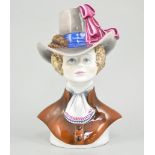 Coalport limited edition bust, 'Elizabeth', number 22 from an edition of 100,