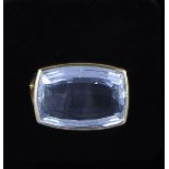 Tom Payne and Peter Triggs - An aquamarine dress ring,
