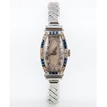 A lady's Art Deco cocktail watch,