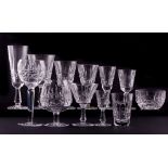An extensive suite of Waterford crystal, Kylemore design, comprising clarets, hock glasses,