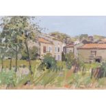 Bryan Organ South of France (Sept 1964) signed and dated gouache 24cm x 33cm Provenance: Acquired