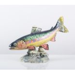 Beswick pottery model of a Trout, No. 1246, height 15cm.