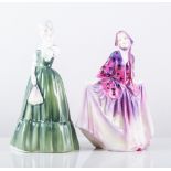 Royal Doulton figure, Sweet Anne HN1496, height 18.5cm and another Gillian HN3042, (2).