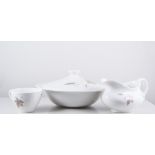 Royal Doulton bone china table service, Tumbling Leaves pattern including tureens, meat plate,