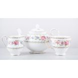 Royal Grafton bone china part tea set, Malvern pattern,