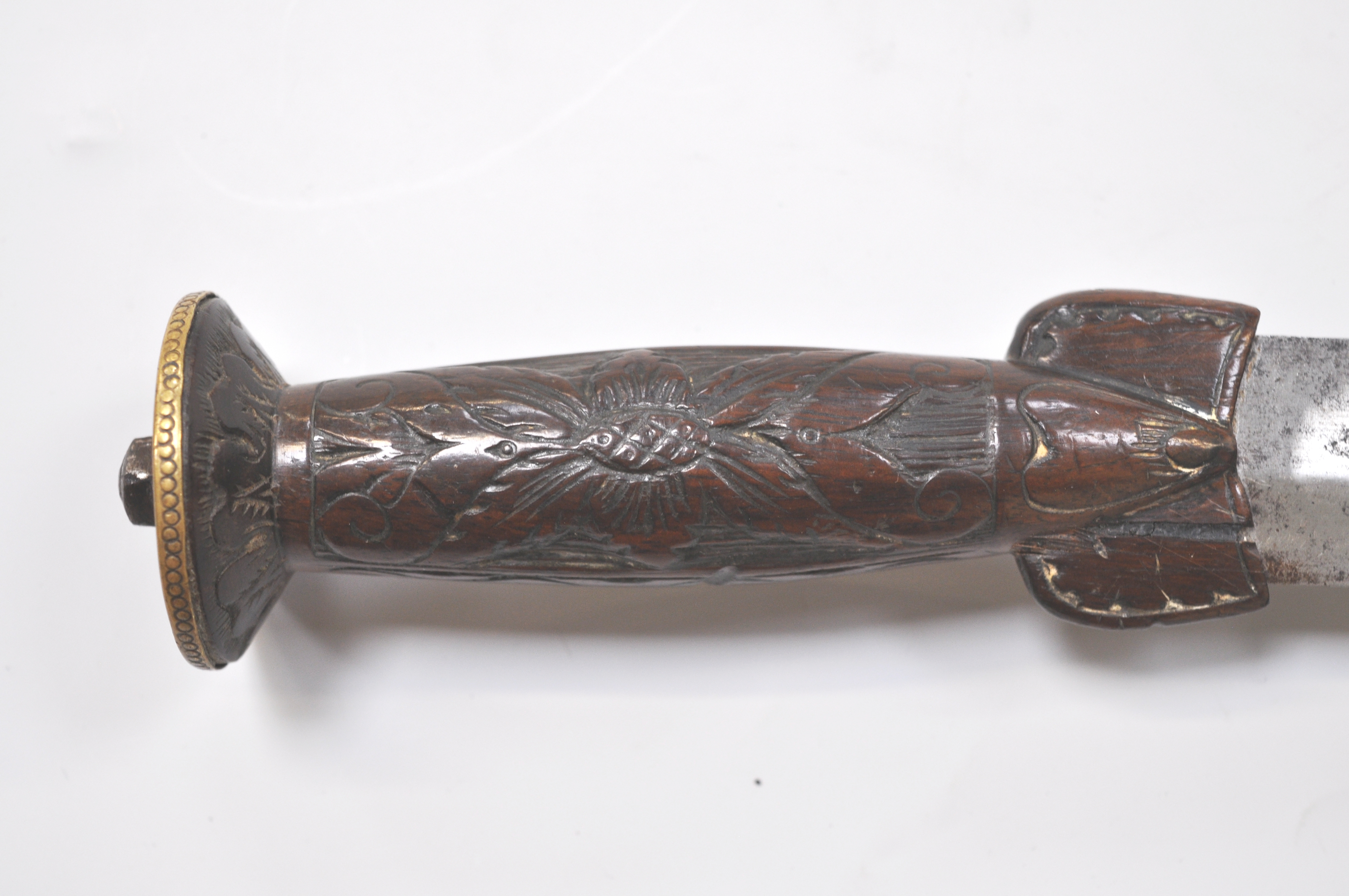 'Jacobite' Dirk, 39cms blade engraved "Prosperity to Scotia" and "No Union", - Image 2 of 9