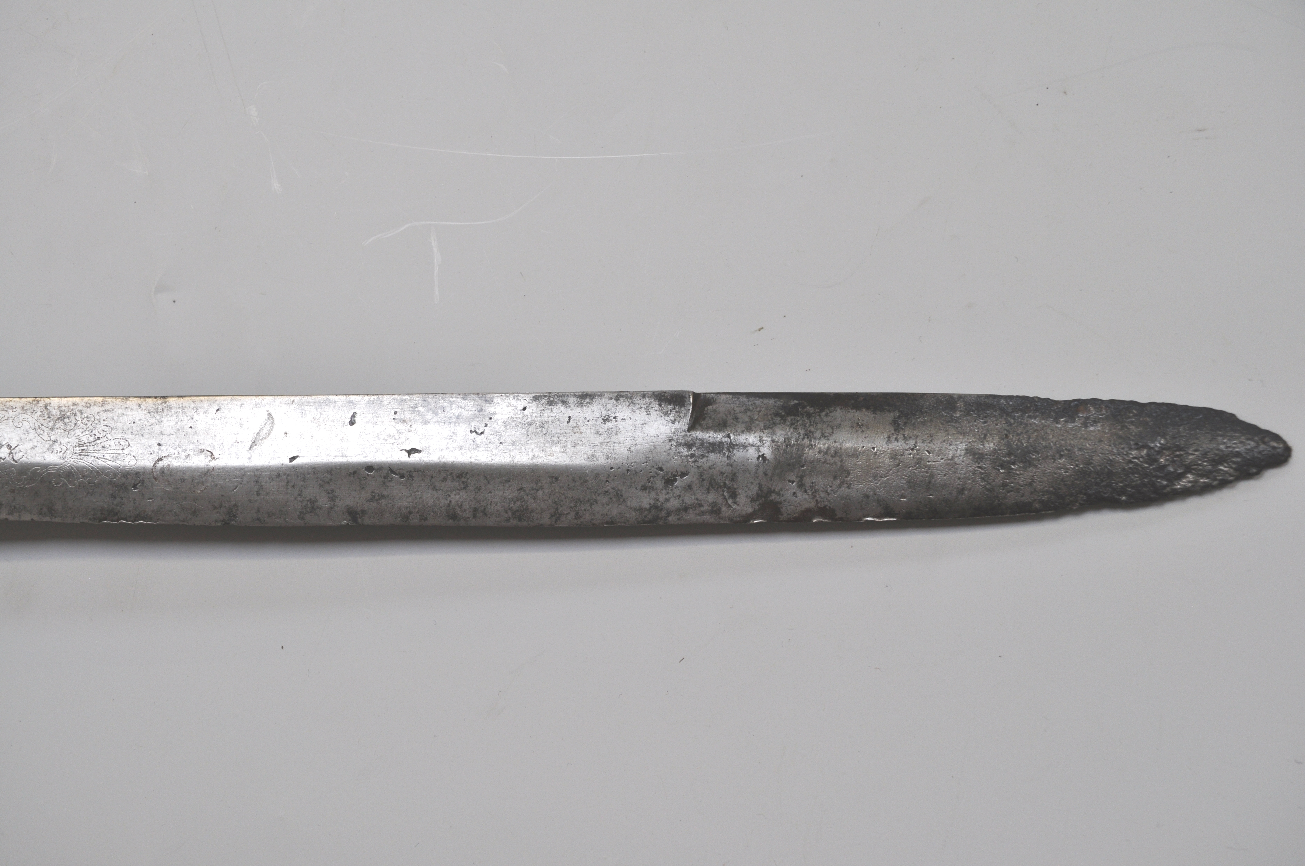 'Jacobite' Dirk, 39cms blade engraved "Prosperity to Scotia" and "No Union", - Image 5 of 9