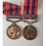 Cook Gurdin, 14th Battalion Infantry, India General Service medal,