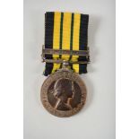 T. D. R. Gaethere Kiarie, 765 Elizabeth II Africa General Service medal, one bar, Kenya with ribbon.