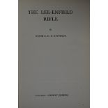 Major E G B Reynolds, The Lee-Enfield Rifle and other gun related books, (quantity in 2 boxes.