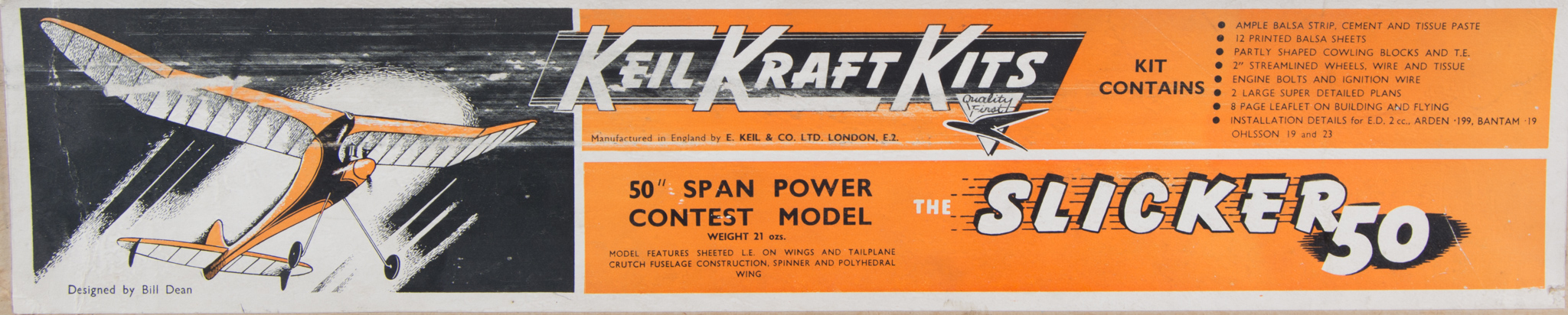 KEIL KRAFT Slicker 50 kit.