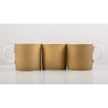 Wedgwood bone china coffee set, Susie Cooper design, comprising six cans and saucers, (12).