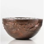 Newlyn, an Arts and Crafts copper rose bowl,