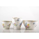 Shelley bone china part tea set, floral pattern, No.