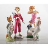 Royal Worcester figure "Wednesday's Child Knows Little Woe", 3259, height 18cms,