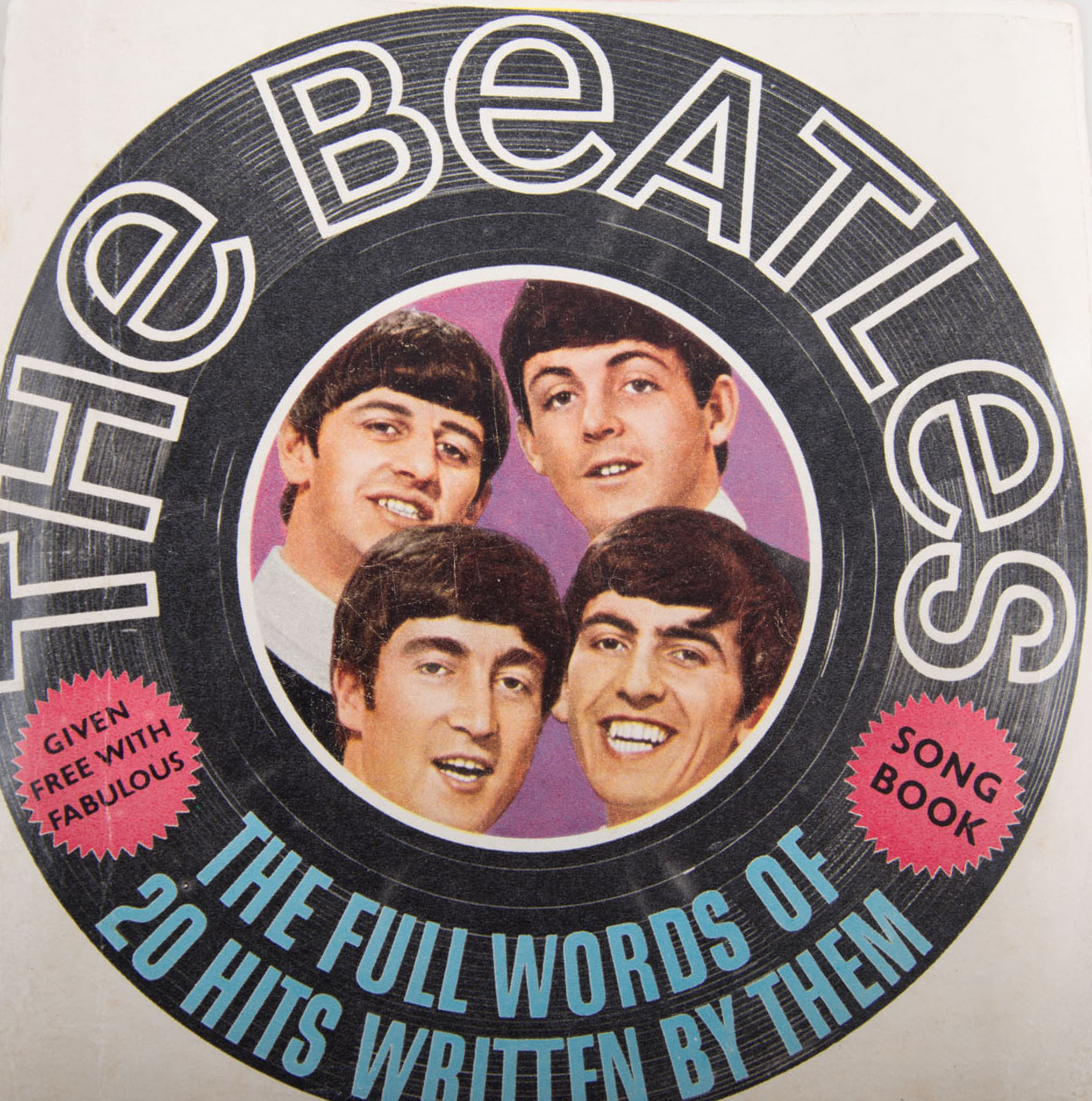 The Beatles Book, volumes 3, 15-58, 61 and words sheet plus Fan Club booklet, (quantity).