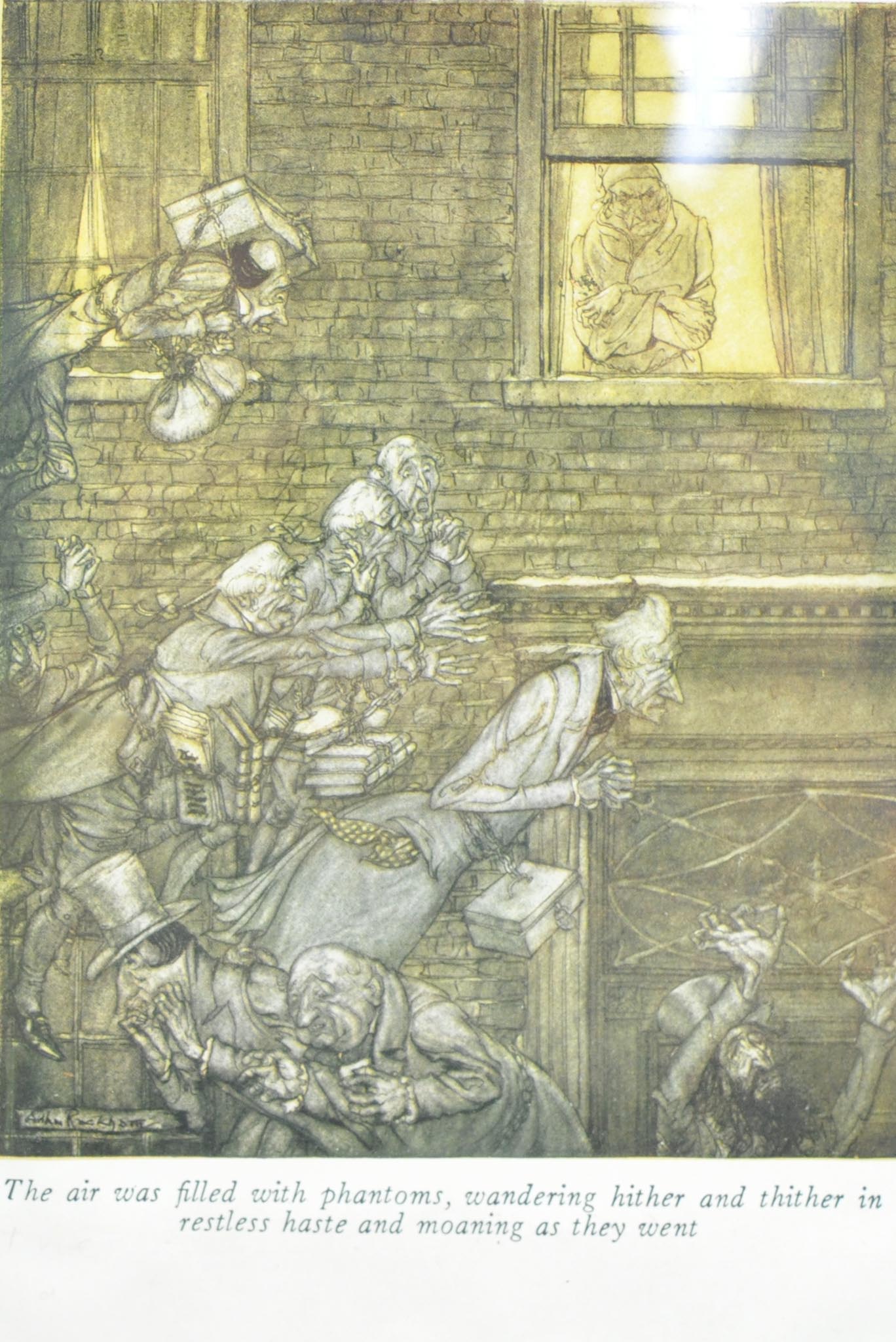 Two sets of Arthur Rackham prints.