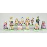 Collection of Coalport figures, including 'Barbara', 'Rosalinda', 'Jennifer Jane', and 'Penelope',