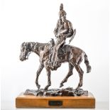 Neil Boyle, 'Borrowed Horse', a patinated bronze sculpture, 1979,