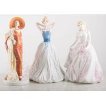 Royal Doulton figure Beth, HN4156, 23cms and three others, (4).