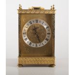 Large quartz clock and a figural clock, (2).