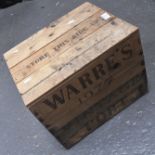 Warres vintage Port, 1977, wooden case of twelve bottles.