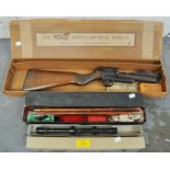 Webley Service MK II air rifle, boxed, .