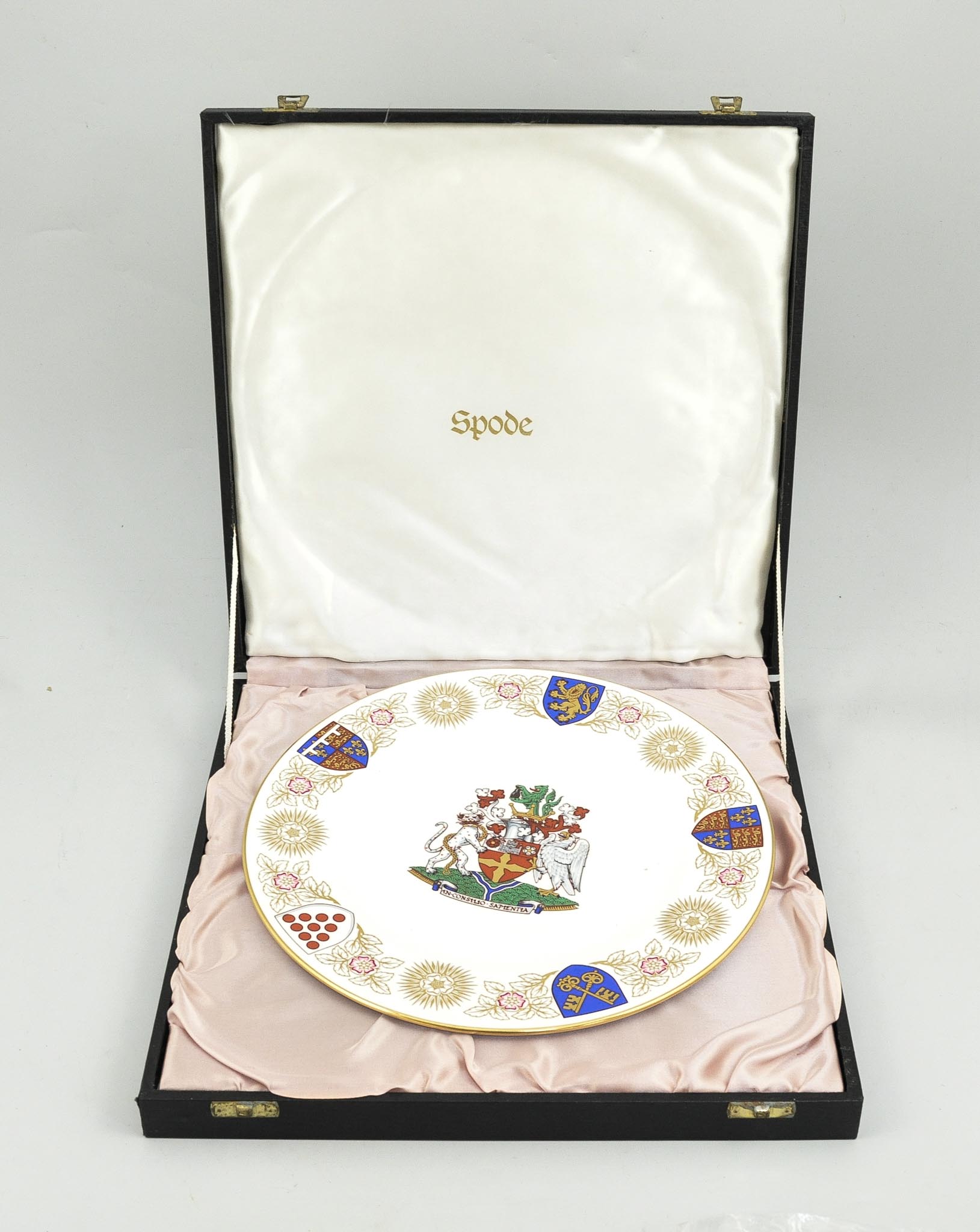 Spode commemorative plate, The Tewkesbury Plate, 1971, diameter 27cm, - Image 2 of 4