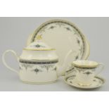 A Minton six place breakfast set, Grasmere pattern.