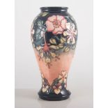 Moorcroft Oberon vase, height 32cm.