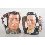 Royal Doulton character jug, Anthony and Cleopatra D6728 Limited Edition No.