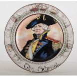 Six Royal Doulton plates, The Squire, The Mayor, Shakespeare, The Falconer, The Jester, The Admiral,