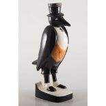 Royal Doulton advertising decanter, "Old Crow Bourbon Whisky", 33cm.