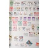Two boxes of stamps in albums and stock books, large quantity of loose stamps,