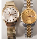 Quantity of wrist watches - Seiko, Garrard, Rotary, Sekonda, Limit, seven penknives.
