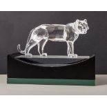 Swarovski Crystal, 'Tiger' from the Endangered Species series, boxed with certificate.