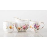 Royal Crown Derby, "Posies" six coffee cans, saucers and milk jug and sugar bowl, (14).