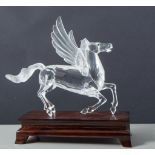 Swarovski Crystal, 'Pegasus' from the Fabulous Creatures Trilogy series, 1998, with plaque.