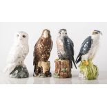 Whyte & Mackay decanters and Royal Doulton bird figures, "Birds of Prey Collection Golden Eagle",