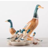 Beswick - Mallard Duck, 756-1, 1939/73, Mallard Duck, 756-2a, 1939/73, Duck tray Mallard, Duck,