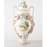 Coalport, a Coalbrookdale Collection limited edition replica of the Telford Vase,