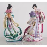 One box of Oriental ceramics including tea bowls, vases,