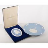 Wedgwood decorative wall plates and others,