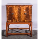 Victorian mahogany table cabinet.