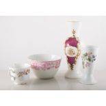 Decorative ceramics and teaware, (three boxes).