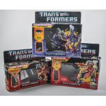 Transformers, Hasbro 1980s, Targetmaster Cyclonus and Hot Rod, Headmaster Chromedome,