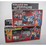 Transformers, Hasbro 1980s, Powermaster Autobot Leader Optimus Prime, City Commander Ultra Magnus,