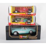 Boxed modern diecast vehicles to include, Burago, Solido, Days Gone, (quantity in two boxes).