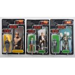 Star Wars Return of the Jedi action figures in Tri-Logo blister packs, by Palitoy, Han Solo,