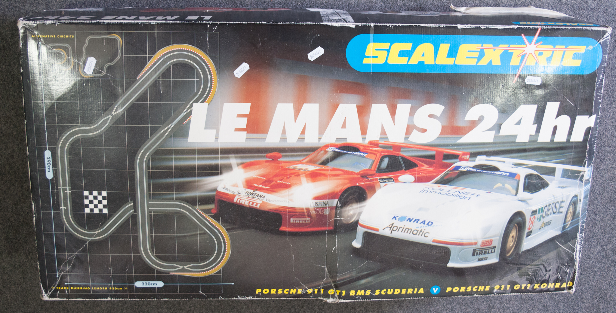 Scalextrix boxed "Le Mans 24hr" Porsche 911 GTI.